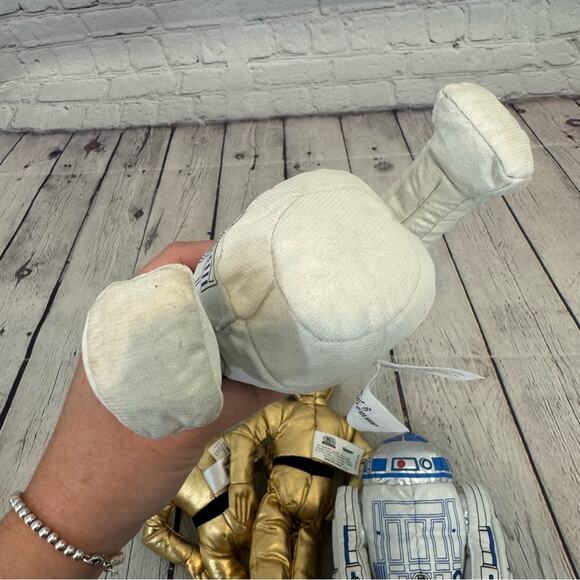 Star Wars Kenner Vintage R2D2 and C-3PO Bean Bag Plush - Picture 12 of 12